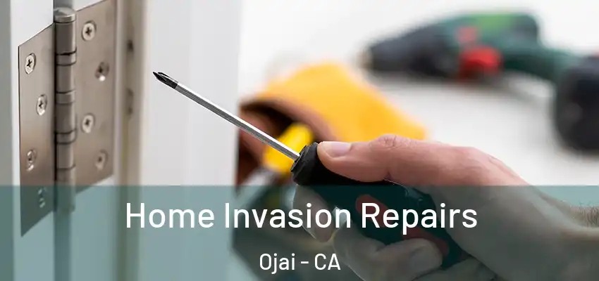  Home Invasion Repairs Ojai - CA